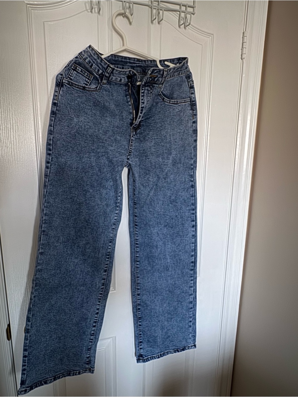 SHEIN Women's Casual Loose Fit Straight Leg Jeans
